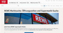 Desktop Screenshot of marktsuche.rewe.de