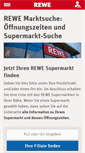 Mobile Screenshot of marktsuche.rewe.de
