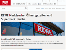 Tablet Screenshot of marktsuche.rewe.de